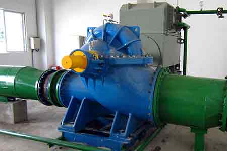 KPS系列单级双吸宝威体育（中国）官方网站在德力梅赛尔气体公司使用现场