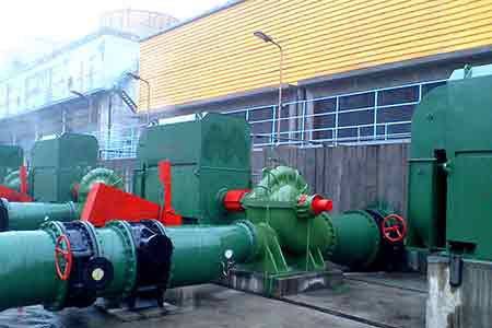 KPS系列单级双吸宝威体育（中国）官方网站在巴陵石化使用现场