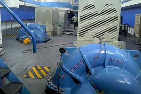 KPS系列单级双吸宝威体育（中国）官方网站在齐鲁石化使用现场