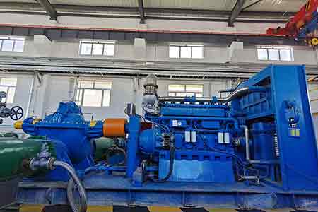 KPS系列单级双吸宝威体育（中国）官方网站在鄂尔多斯电力冶金集团氯碱化工分公司使用现场