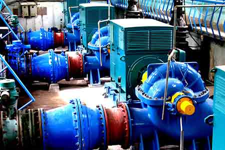 KPS系列单级双吸宝威体育（中国）官方网站在景德镇自来水使用现场