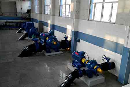 KPS系列单级双吸宝威体育（中国）官方网站在沈阳自来水公司砂山泵站使用现场