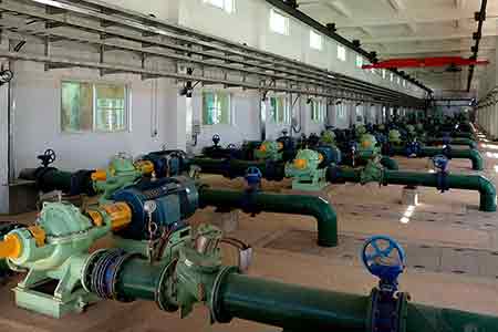 KPS系列单级双吸宝威体育（中国）官方网站在武钢集团昆明钢铁股份有限公司使用现场