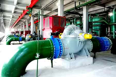 KPS系列单级双吸宝威体育（中国）官方网站在东北制药使用现场