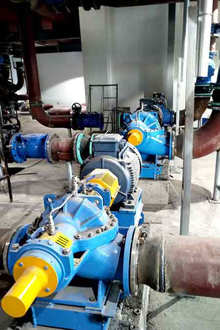 KPS系列单级双吸宝威体育（中国）官方网站在石药集团巨石生物制药有限公司使用现场