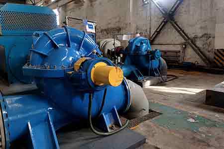 KPS系列单级双吸宝威体育（中国）官方网站在包钢集团技改项目使用现场